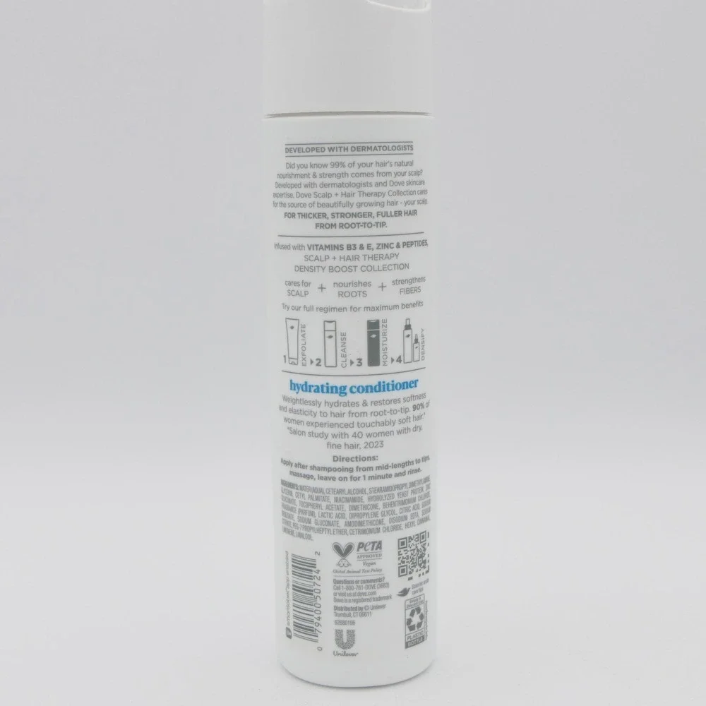 Dove Scalp + Hair Therapy Density Boost Hydrating Conditioner 2 Pack 9.25 oz Ea‎